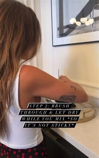 This 3 step service provides 87% less breakage during your color service so you know I’m going to pr