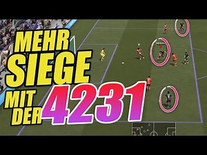 Besser verteidigen mit der 4231🙌 FIFA 21 beste Taktik & Formation 💥Mehr Siege in der WL holen