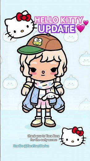EVERY OUTFITS FROM THE NEW HELLO KITTY UPDATE 🎀 Super cute adorable outfits for everyone ￼