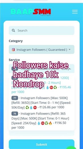 how to increase Instagram followers nondrop Lifetime 20k