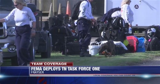 WATCH: FEMA deploys Tennessee Task Force One
