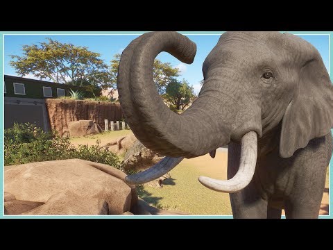 African Elephant Habitat | Planet Zoo Speed Build