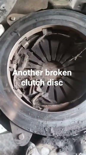 broken clutch disc 2