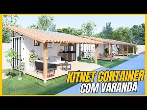 Tour of the 20-foot Container Studio Apartment with Balcony | Compact, modern and cozy