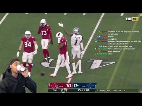 FlightReacts Cardinals vs. Cowboys Week 17 Highlights | NFL 2021 REACTION