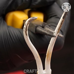 17K views · 128 reactions | Bending & Cutting Fork Into A Stunning Craft | Crafty Panda How | Facebook