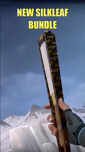NEW SILKLEAF MELEE & VANDAL // VALORANT #valorant #valorantclips #gaming #shorts #viral