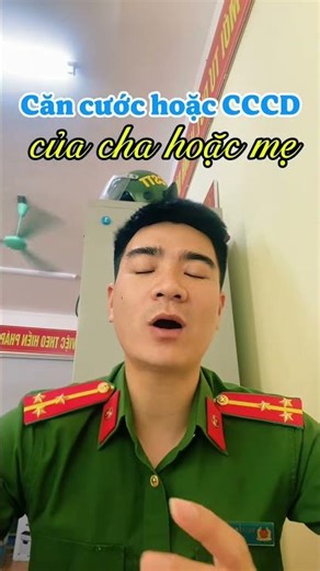 ➤Hồ sơ cần khi đi làm thủ tục cấp CCCD người 6 - 14t