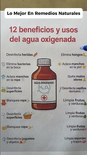 12 benefits and uses of hydrogen peroxide