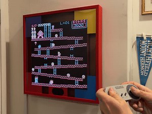 LED Matrix Wall Arcade for Pico-8