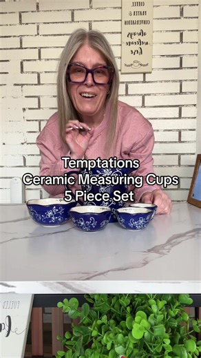Charming Temp-tations Ceramic Measuring Cups Set