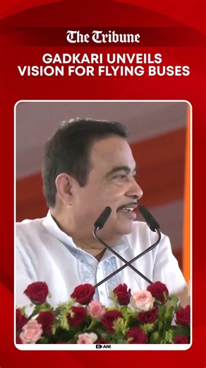Nitin Gadkari Says Flying Buses Could Become Reality in India