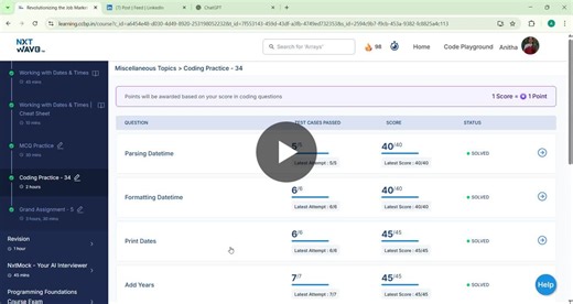 #day75 #100daysofcoding #python #ccbp #nxtwave | Anitha Siddi