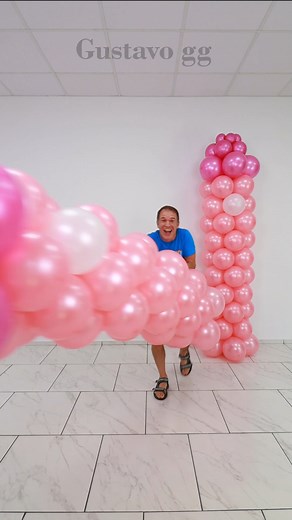 Balloon castle 😎👍 balloon decoration ideas #gustavogg #globos #decoration #decoracionconglobos #Castillo | Gustavo gg
