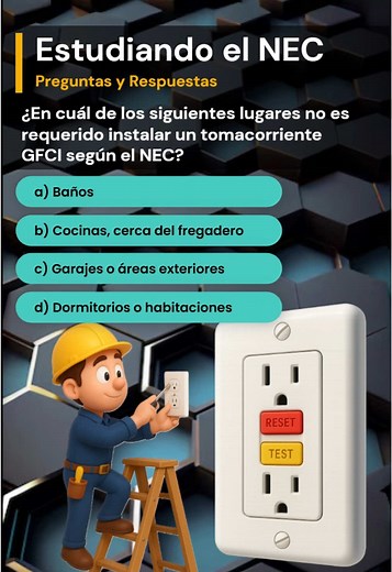 Cómo funciona el GFCI según el NEC: Artículo 210.8