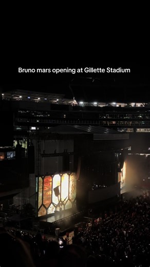 Bruno Mars The Romantic Tour Opening at Gillette Stadium