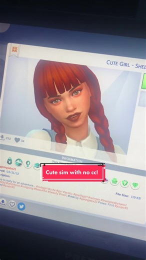 Creating Pretty Sims Without CC in The Sims 4 Base Game