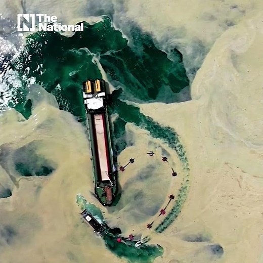 Drone footage shows boats trapped in Turkey's 'sea snot'