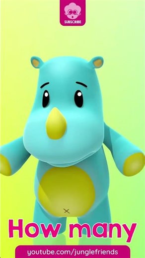 How Many Fingers - Short - Kids Song With Lyrics