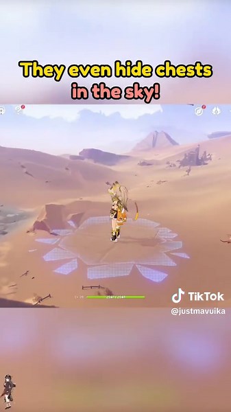they even hide chests in the sky! #genshingao #genshintips #genshintricks #genshinguide #genshinchests #genshin #genshinimpact #genshinimpact57 #mihoyo