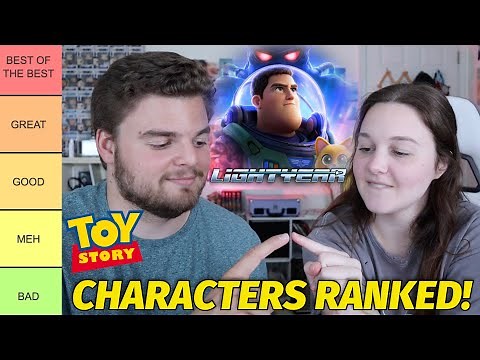 Toy Story Characters Ranked w/ Lightyear! (TIER LIST)