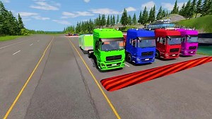 Extreme Car Crash Test: Engineering Trucks Simulation