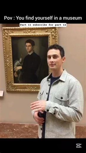 People Finding Themselves in Museums part 11 #ancienthistory #arthistory #doppleganger