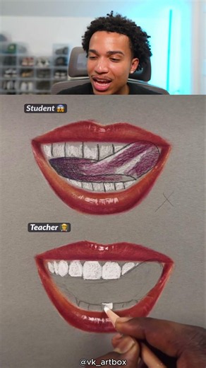 How to draw a mouth!