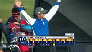 Hole in one! Watch Daniel Brooks ace the 11th hole at St Andrews. | The Open