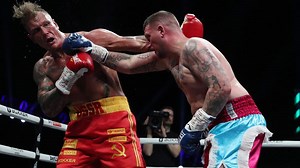 Steve Robinson, nicknamed ‘Ivan Drago’, has undefeated run ended by Shane Gill