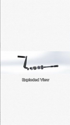 SolidWorks Motorcycle Part Design | Kick Starter Mechanism (Honda C50) #solidworks