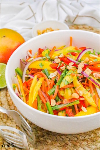 Spicy Mango Salad » Salads for Lunch