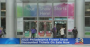 2023 Philadelphia Flower Show discounted tickets on sale now