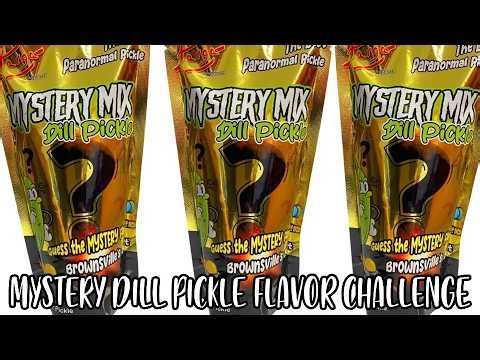 Mystery Dill Pickle Flavor Challenge