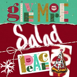 2.5K views · 31 reactions | One card, limitless giving. Visit your local MOD, load up $50 on a gift card, and get a FREE MOD-size pizza or salad and 16 oz. fountain drink, redeemable in January 2022  https://bit.ly/31c4eOz | MOD Pizza | Facebook