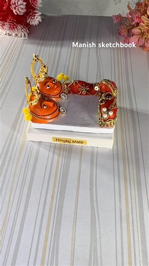 hinglaj mata idol || 51 shaktipeeth miniature replica series #jaimatadi #shorts #hinglajmata