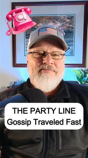 5.4K views · 59 reactions | A party line was a shared telephone line...