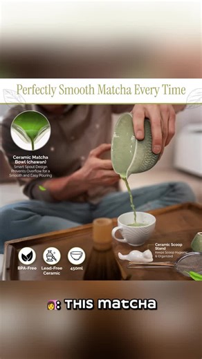 Your Matcha Moment Starts Here 🍵💚Unbox calm with our Matcha Tea Set — everything you need to create the perfect cup:🌿 Traditional bamboo whisk🌿 Scoop & sifter🌿 Artisan matcha bowlFrom whisk to sip, it’s the ultimate matcha ritual made simple. Perfect for cozy mornings, mindful routines, or your next aesthetic TikTok.#MatchaMood #MatchaSet #MorningRitual #WhiskSipRepeat