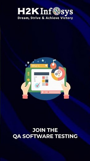 Join the QA Software Testing Bootcamp at H2K Infosys and transform your passion for technology.