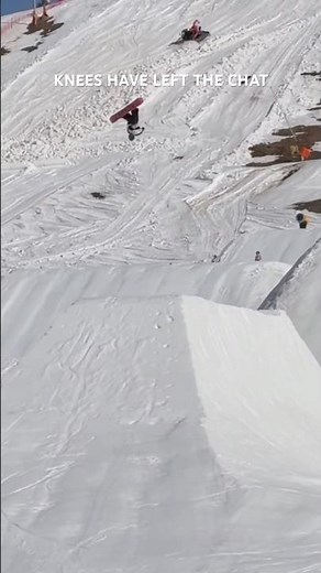 Øyvind sends a double backflip to the moon #snowboarding #burton