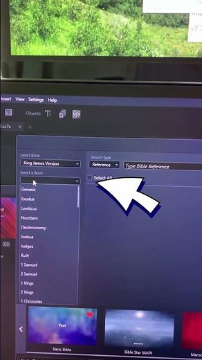 MediaShout Church Presentation Software Tip 38: Inserting a Bible Verse