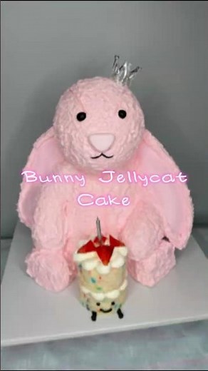 Let’s make a jellycat cake!! This was challenging but fun