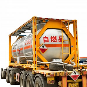 [Hot Item] HCl Cryogenic ISO Tank Container 20 FT Stainless Steel Storage Container