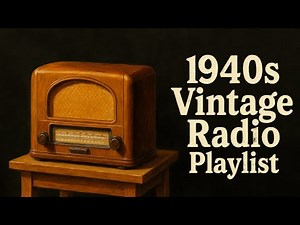 🎶 Old Radio Music! 1940s Vintage Music Playlist