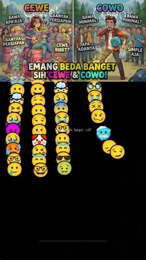 Emang Beda Banget Sih Cewe dan Cowo! #PerbedaanCeweCowo #Komedi #Relatable #Funny