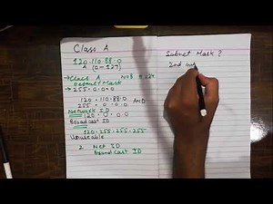 Subnetting Part-2 Hindi/Urdu Learn subnetting class A example
