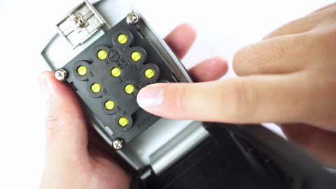 SL-500 Punch Button Lock Box, Black | Portable Shackle LockBox For Outside- Fits House Keys, Car Keys, Fobs, Credit Cards/IDs & More | Keypad Safe Box, Digital Push Button Combination Lock