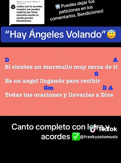 Hay Ángeles Volando: Canto Completo con Letra y Acordes