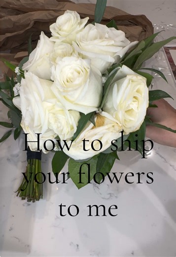 How to ship your flowers to me I get a lot of questions on how to do it, how easy it is to do, and how expensive it is. So basically it’s very easy and most things you need are common around the house! You can refer to this video on how to ship your flowers to me or you can follow my step by step instruction guide I email to you after you send your deposit in. As for pricing… it truly depends on where you are in relation to my studio location but I would ballpark $50 for two day priority shippin