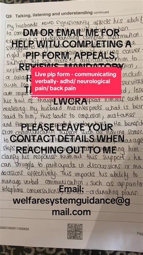Understanding PIP Forms for ADHD and Neurological Conditions